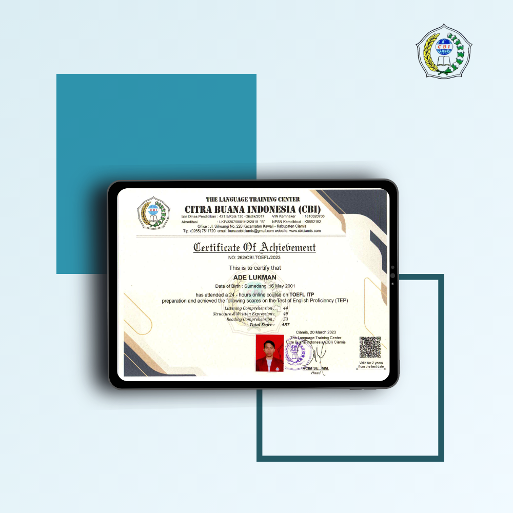 Test of English Proficiency (TEP)